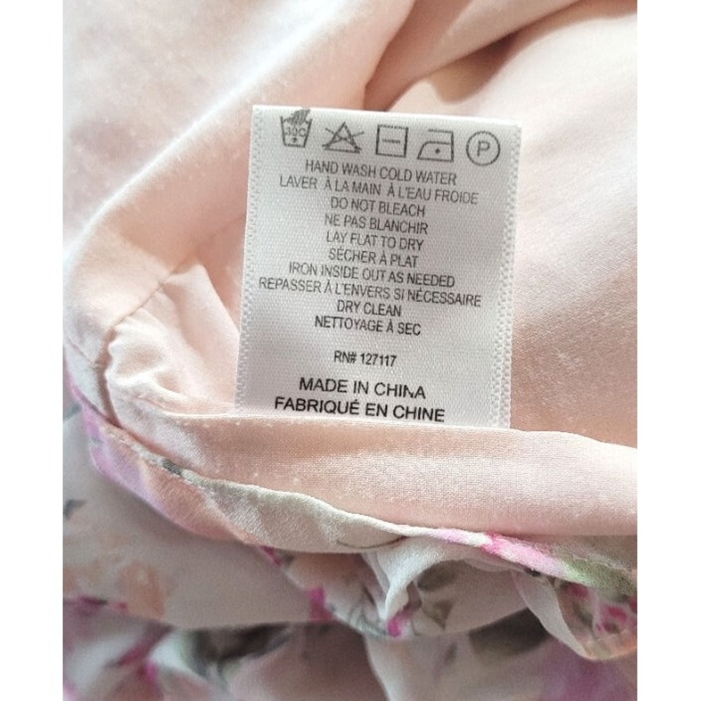 One33 Social Vintage Floral Gown Maxi Dress from Rent the Runway - Pink - Sz 4 - Picture 8 of 8